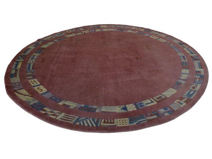 Nepal Rond - Gereinigd - Vloerkleed - 250 cm - 250 cm, Huis en Inrichting, Stoffering | Tapijten en Kleden