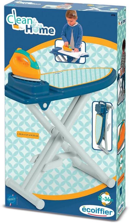 Ecoiffier strijkplank met strijkijzer voor kinderen, Kinderen en Baby's, Speelgoed | Overig, Zo goed als nieuw, Ophalen of Verzenden