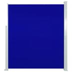 Blauw Uittrekbaar Tuinscherm 160x300 | Tweedekansje | OP=OP, Tuin en Terras, Tuinschermen, Staal, Nieuw, Ophalen of Verzenden