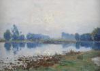 Adriaan Miolée (1879-1961) - Aan de Vecht bij Nigtevecht