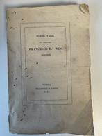 Francesco D. Beni - Poesie varie del consigliere - 1839