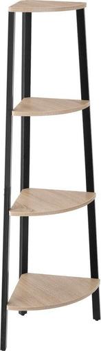 2dekans | tectake - Hoekkast Newbridge 34x34x125cm -, Huis en Inrichting, Ophalen of Verzenden, Zo goed als nieuw