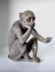 Dahl Jensen - Bing & Grondahl - Beeldje Monkey with Turtle -