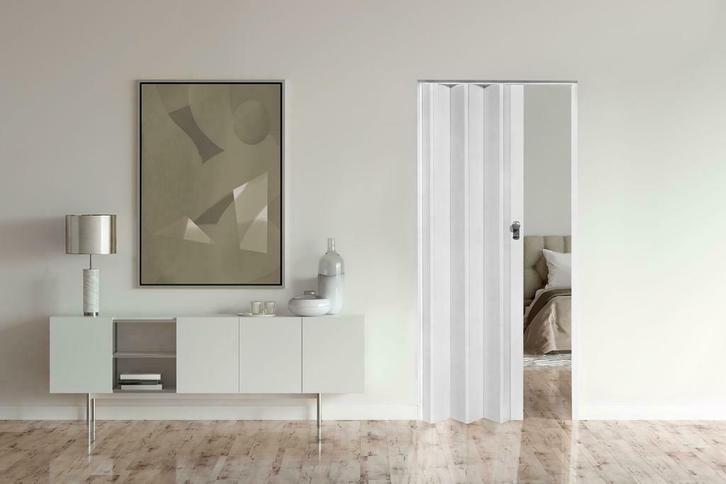 Marley Luxe President vouwdeur in drie kleuren uitbreidbaar, Doe-het-zelf en Verbouw, Deuren en Horren, Vouwdeur, Nieuw, Kunststof