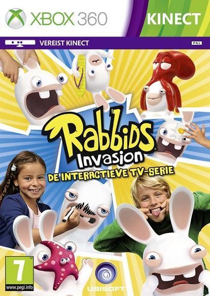 Rabbids Invasion: The Interactive TV Show Xbox 360, Spelcomputers en Games, Games | Xbox 360, 2 spelers, Zo goed als nieuw, Vanaf 7 jaar