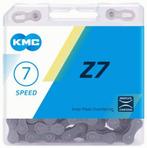 KMC fietsketting Z7 grijs/bruin 7 versnellingen 114L, Verzenden, Nieuw, KMC
