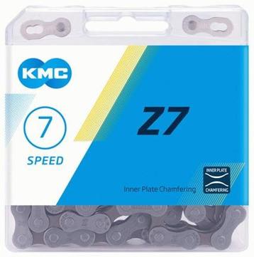 KMC fietsketting Z7 grijs/bruin 7 versnellingen 114L beschikbaar voor biedingen