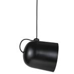 Hanglamp zwart Angle E27 dimbaar warm wit zwart 206mm FOIR, Huis en Inrichting, Lampen | Hanglampen, Nieuw, Verzenden