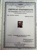 Patrice Leconte - Autographe, Verzamelen, Nieuw
