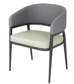 Meridian Interieurstoelen Pistachegrijs – Set van 2 Comfo., Verzenden, Nieuw in verpakking