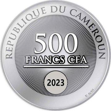 Kameroen. 500 Francs 2023 Garden of Love, (.999) Proof beschikbaar voor biedingen