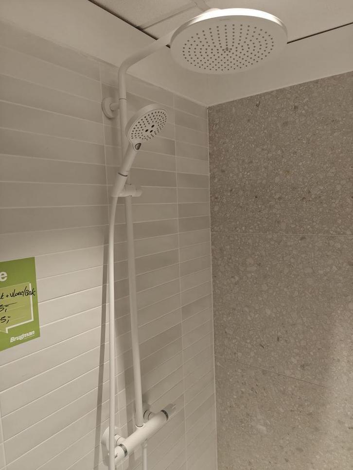 Regendouche Hansgrohe mat wit - 0029, Doe-het-zelf en Verbouw, Sanitair, Douche, Nieuw, Ophalen