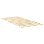 vidaXL Lattenbodem massief grenenhout 90x200 cm, 90 cm, Eenpersoons, Bruin, Verzenden