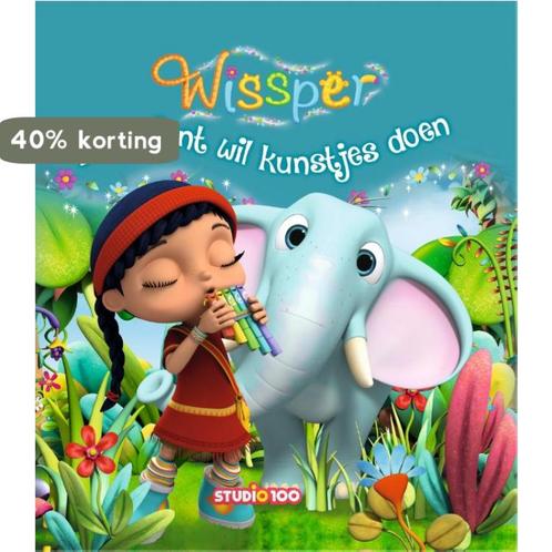 Boek Wissper Olifant wil kunstjes doen (9%) (BOWI00000020), Boeken, Kinderboeken | Kleuters, Gelezen, Verzenden
