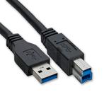 USB 3.0 Printerkabel (USB A naar USB B) (Nieuw), Computers en Software, Pc- en Netwerkkabels, Verzenden, Zo goed als nieuw