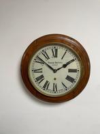 Slingerklok - Antiek Hout - 1950-1960 - Pub clock, Antiek en Kunst, Antiek | Klokken