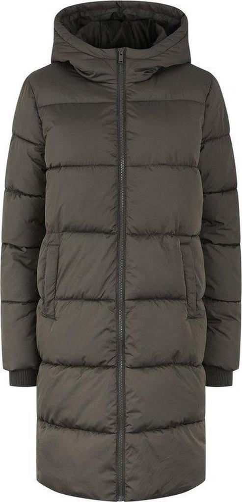 PIECES - Maat XS - PCBEE NEW LONG PUFFER JACKET BC Dames Jas, Kleding | Dames, Jassen | Winter, Verzenden