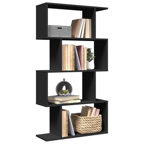 vidaXL Kamerscherm / boekenkast 4-laags 70x24x129 cm hout, Huis en Inrichting, Kasten | Boekenkasten, Nieuw, Overige houtsoorten