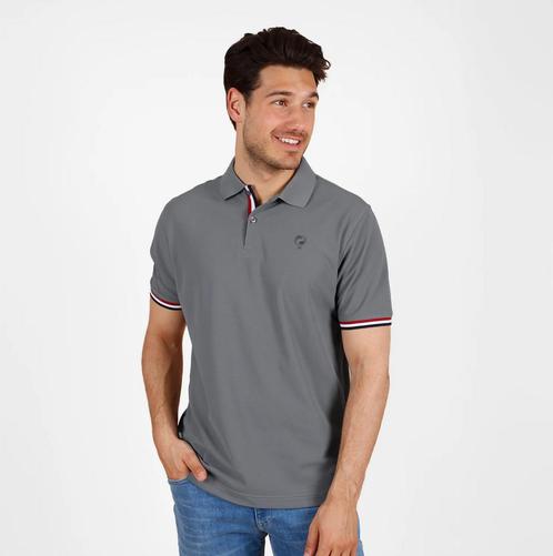 -22% Q1905  Q1905 Polo shirt matchplay midden  maat XL, Kleding | Heren, Sportkleding, Grijs, Nieuw, Verzenden