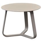 Pula lounge tuintafel 45xH35 cm rond natural sand, Ophalen of Verzenden, Nieuw, Aluminium
