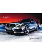 2013 MERCEDES BENZ E KLASSE BROCHURE DUITS, Boeken, Nieuw, Author