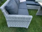 Grote diningeset met hoge tafel van het merk GARDEN IMPRESSI, Gebruikt, 6 zitplaatsen, Loungeset, Wicker