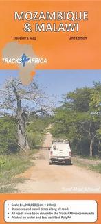 Wegenkaart - Landkaart Mozambique and Malawi | Tracks4Africa, Boeken, Nieuw, Verzenden