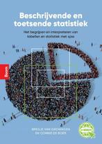 9789024442188 Beschrijvende en toetsende statistiek, Verzenden, Zo goed als nieuw, Connie de Boer