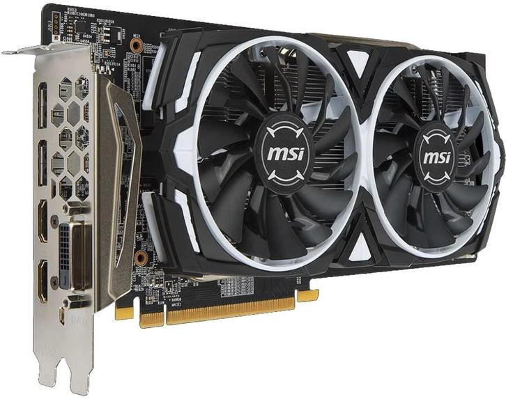 MSI Radeon RX 580 Armor 8Gb OC, Computers en Software, Videokaarten, Refurbished, Verzenden