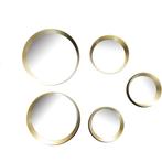 Spiegel Set - Trion Arij - 24.8x24.8cm - 5 Stuks, Huis en Inrichting, Woonaccessoires | Spiegels, Ophalen of Verzenden, Nieuw