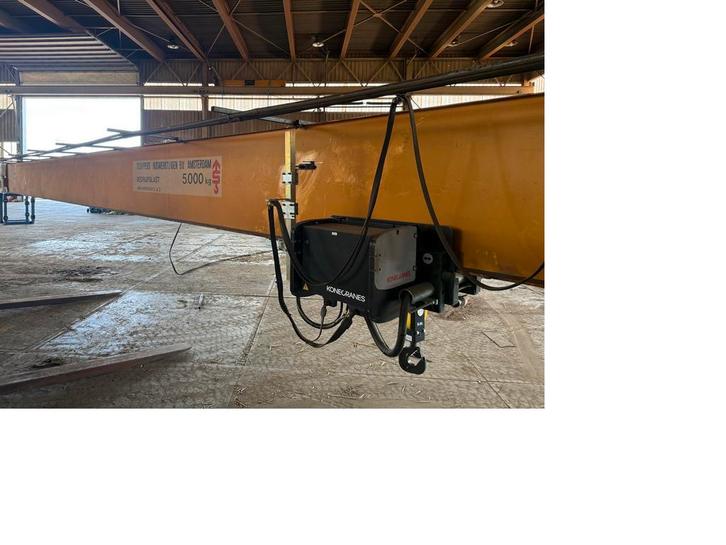 Kone enkelligger bovenloopkraan ± 21.000 mm x 5t (001628U), Doe-het-zelf en Verbouw, Gereedschap | Overige machines, Gebruikt