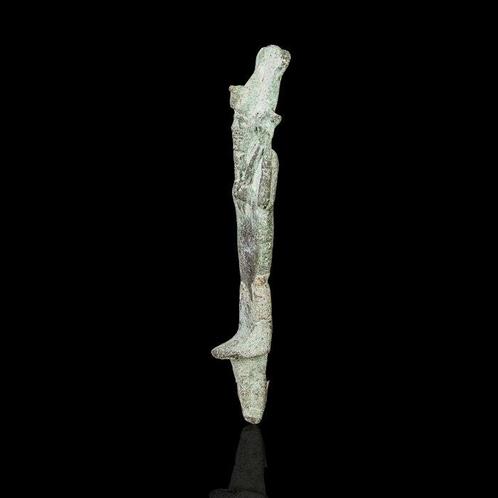 Oud-Egyptisch Bronzen Osiris-beeldje - God van het, Antiek en Kunst, Antiek | Overige Antiek