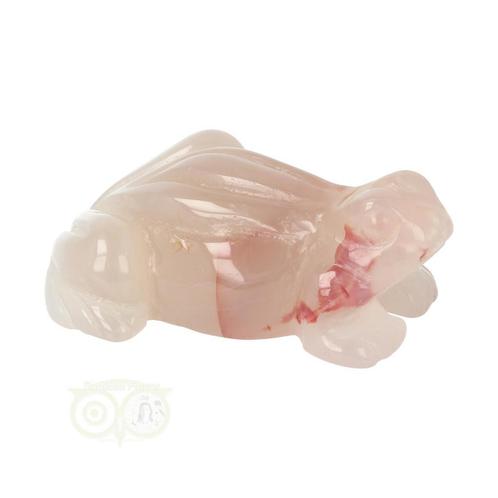 Bloem Agaat kikker nr 20  - 62 gram, Sieraden, Tassen en Uiterlijk, Edelstenen, Nieuw, Verzenden