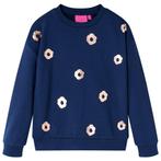 vidaXL Kindertrui 128 marineblauw, Verzenden, Nieuw