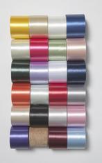 Zijdelint lint voor lintprinter 45mm rol 50 meter  fuchsia, Ophalen of Verzenden, Nieuw