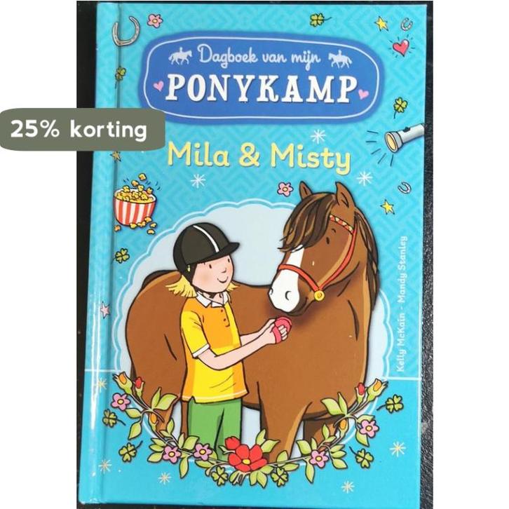 Ponykamp avonturen - Het dagboek van Mila & Misty, Boeken, Overige Boeken, Zo goed als nieuw, Verzenden