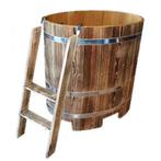 Dompelbad Lariks gevlamd 100 x 72 ovaal, Sport en Fitness, Verzenden, Nieuw