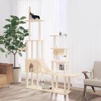 vidaXL Kattenmeubel met sisal krabpalen 279 cm crèmekleurig, Dieren en Toebehoren, Katten-accessoires, Verzenden, Nieuw
