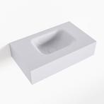 MONDIAZ LEX Cale vrijhangende solid surface wastafel 50cm., Ophalen of Verzenden, Nieuw, Overige typen