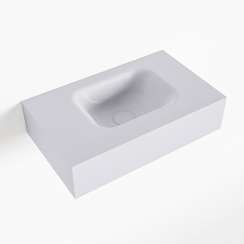 MONDIAZ LEX Cale vrijhangende solid surface wastafel 50cm., Doe-het-zelf en Verbouw, Sanitair, Overige typen, Nieuw, Ophalen of Verzenden