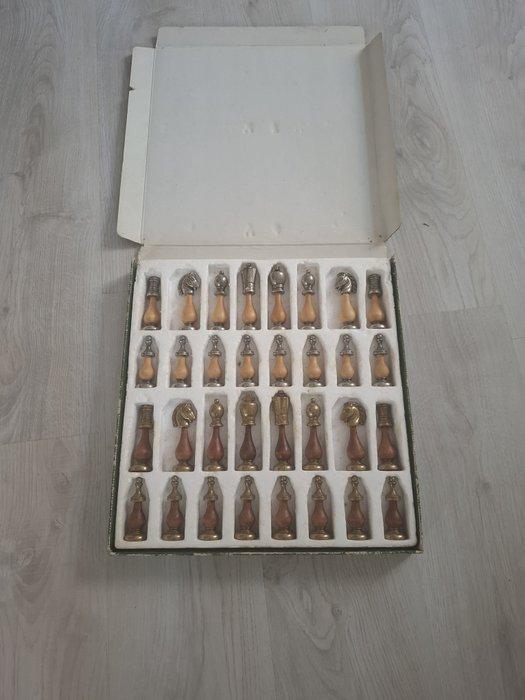 Schaakspel - Hout, Antiek en Kunst, Curiosa en Brocante