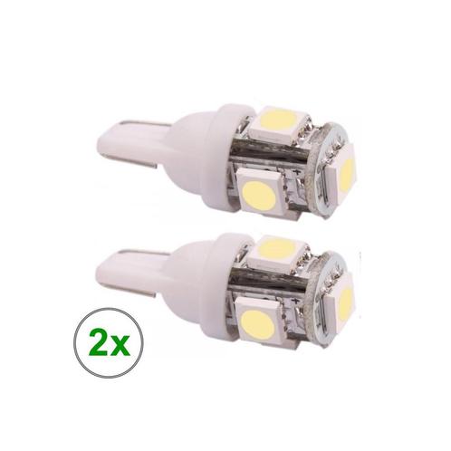 2 stuks T10 5 SMD LED kentekenverlichting voor autos, Auto-onderdelen, Accu's en Toebehoren, Nieuw, Verzenden
