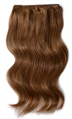 Remy Human Hair extensions Double Weft  20 - bruin 5#, Nieuw