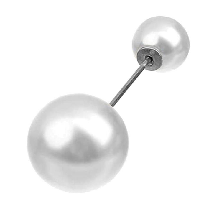 Fako Bijoux - Vestsluiting - Vestclip - Sjaalklem - Parel XL, Sieraden, Tassen en Uiterlijk, Broches, Verzenden