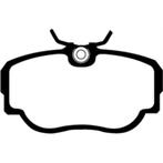 EBC 83-85 BMW 318 1.8 (E30) Yellowstuff Front Brake Pads -, Ophalen of Verzenden, Nieuw