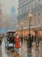 Vladimir Tarasenko (1967) - Cityscape, Antiek en Kunst, Kunst | Schilderijen | Klassiek