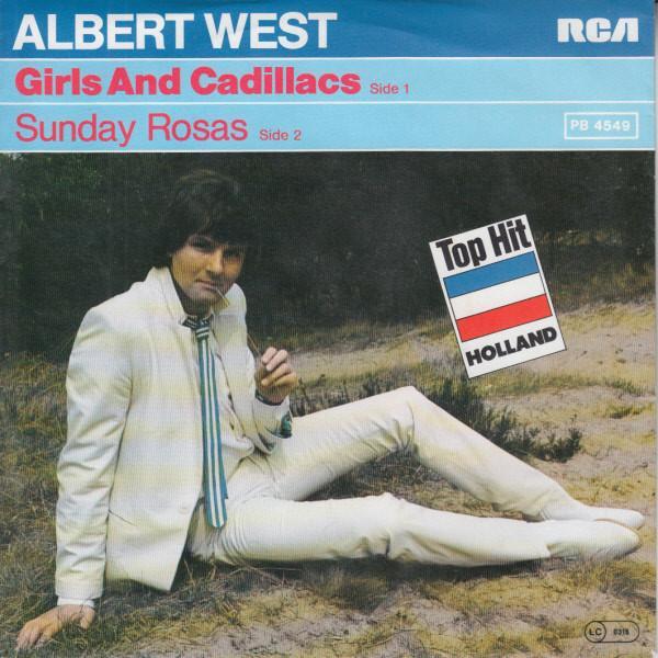 Single - Albert West - Girls And Cadillacs, Cd's en Dvd's, Vinyl | Pop, Verzenden