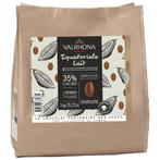 Valrhona Chocolade Druppels Melk Equatoriale (35%) 1kg, Verzenden, Nieuw