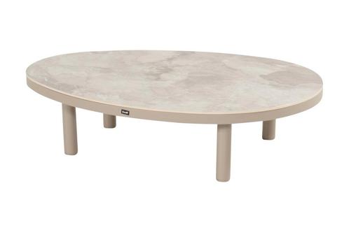 Hartman Bjorn ovale loungetafel - Taupe, Tuin en Terras, Tuintafels, Nieuw, Overige materialen, Rond, Verzenden