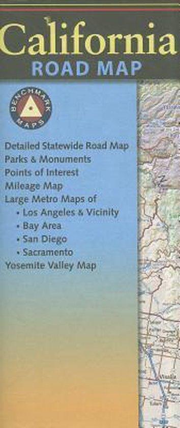 Benchmark California Road Map 9780783499048, Boeken, Taal | Engels, Gelezen, Verzenden